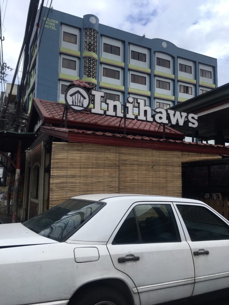 Inihaws restaurant in Baguio Philippines