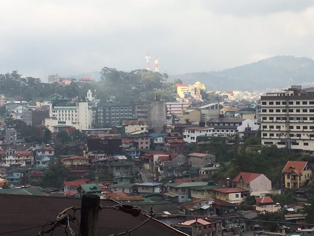 smog in Baguio Philippines