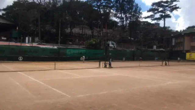 バギオのテニスコート