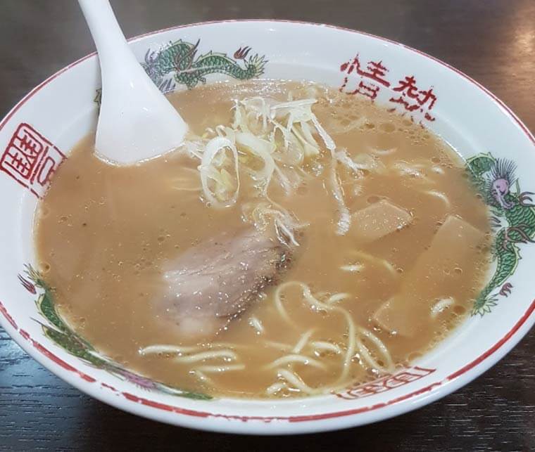 ゆたか亭のたまりラーメン