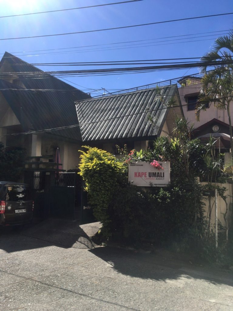 KAPE UMALI cafe in Baguio city