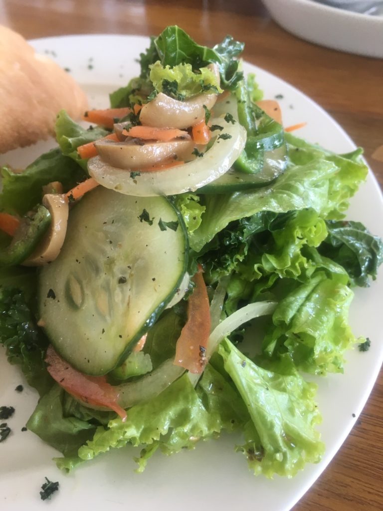 Italian restaurant in Baguio salad