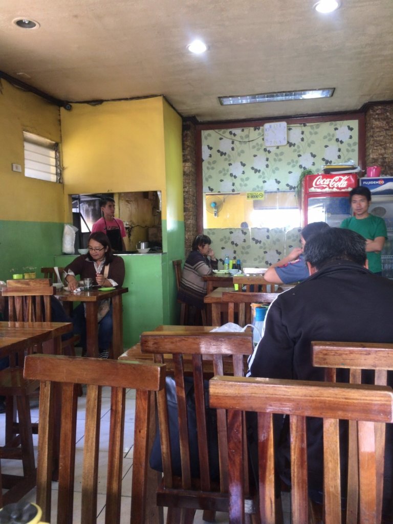 Local restaurant in Baguio