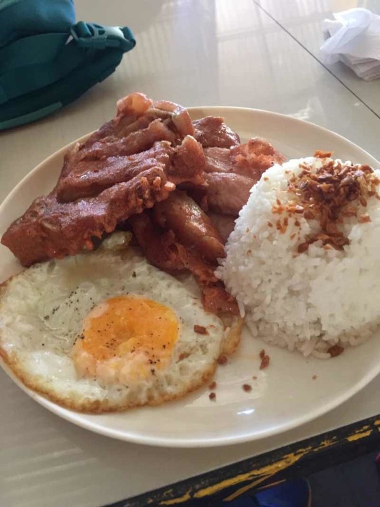 Local restaurant in Baguio pork