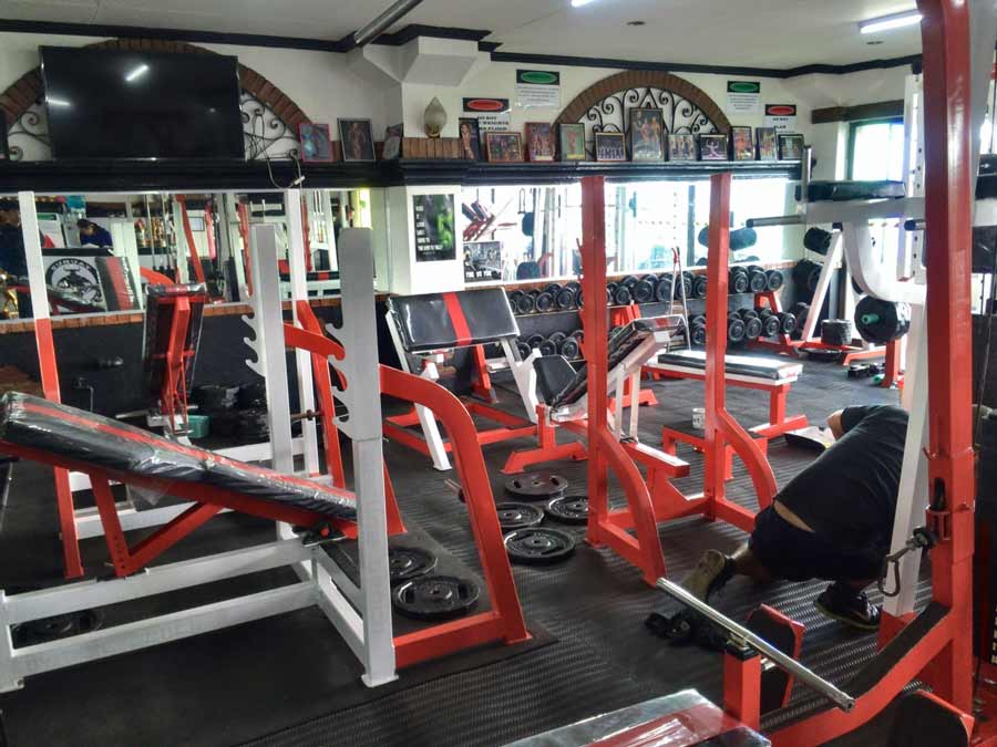 Gym on the session road in Baguio Philippines