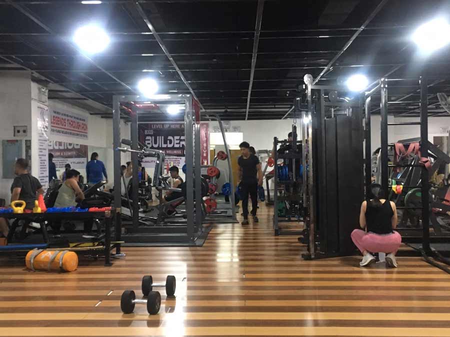 Fitness gym in ABANAO SQUSRE Baguio Philippines