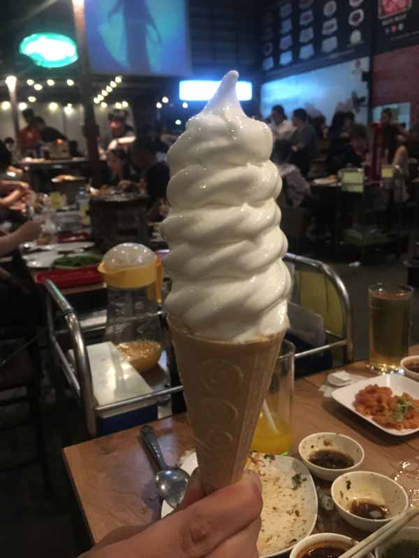 ベストビーフのソフトクリーム