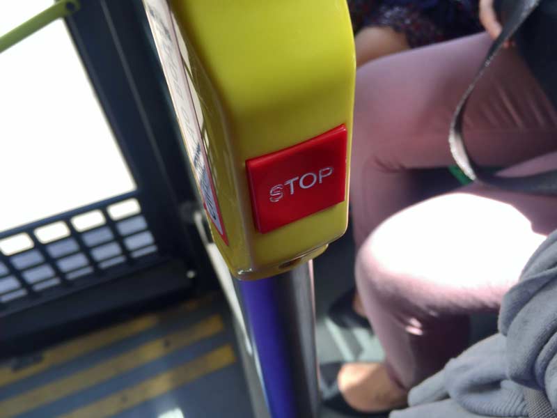 バスのボタン
