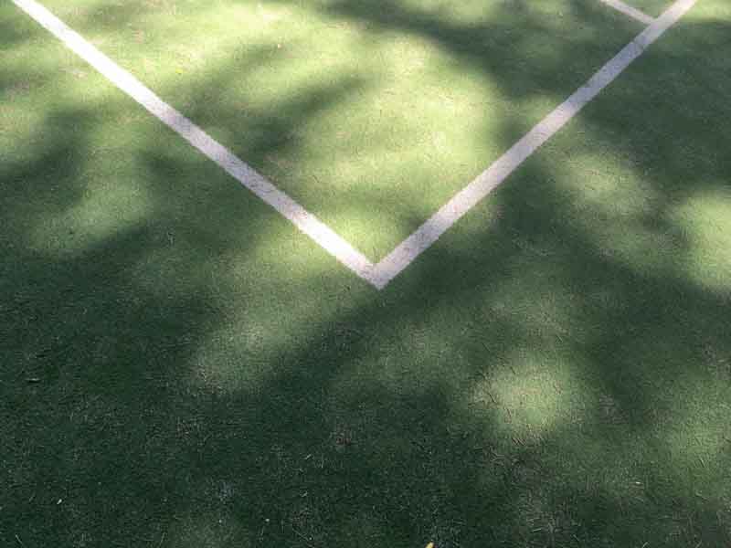 ヴェラ公園のテニスコート
