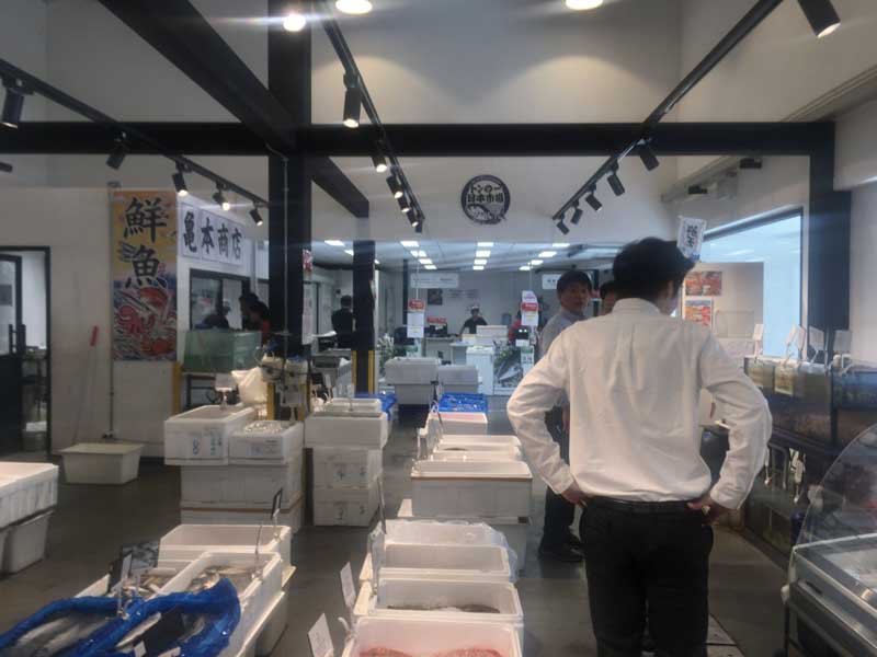 バンコクの日本生鮮卸売市場