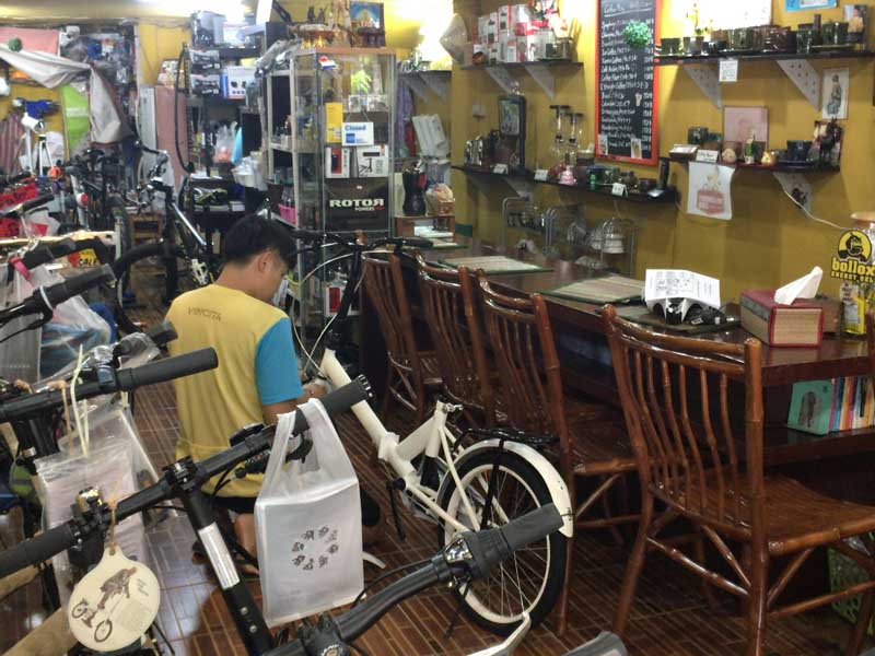 バンコクの自転車屋さんトンローバイク