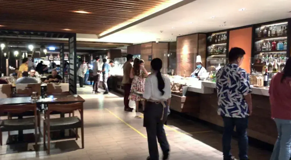 Goji Kitchenのフロア