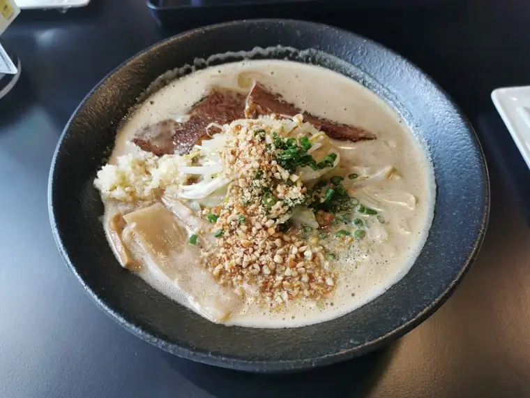 MENSHOの味噌ラーメン