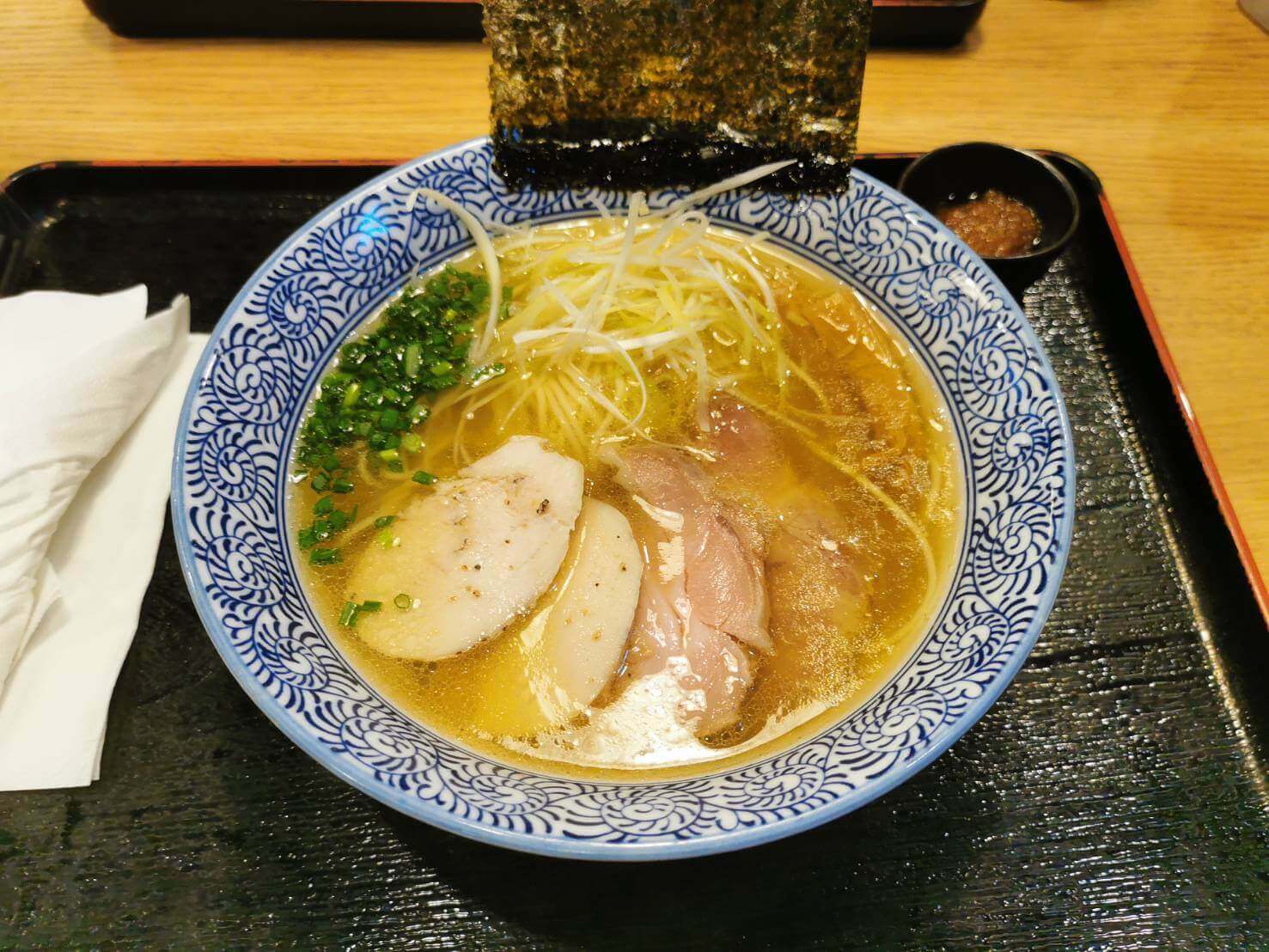 麺屋一燈の塩ラーメン