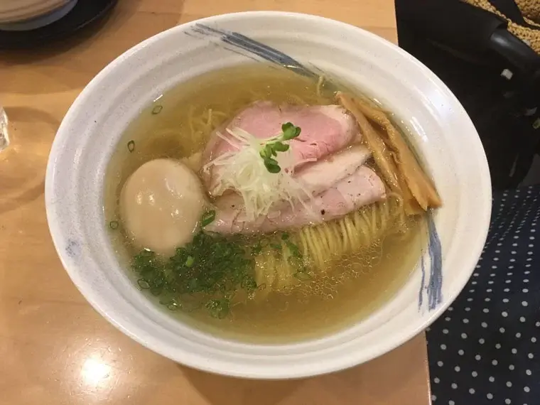 新道ラーメンの塩ラーメン
