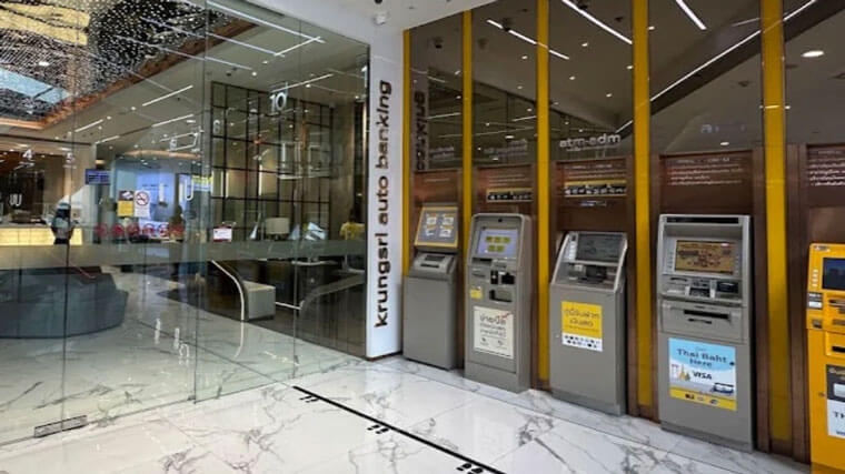 アユタヤ銀行で銀行アプリの更新