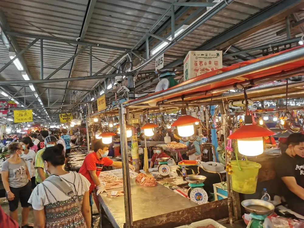 タイの市場