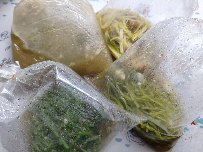 デリバリーの袋