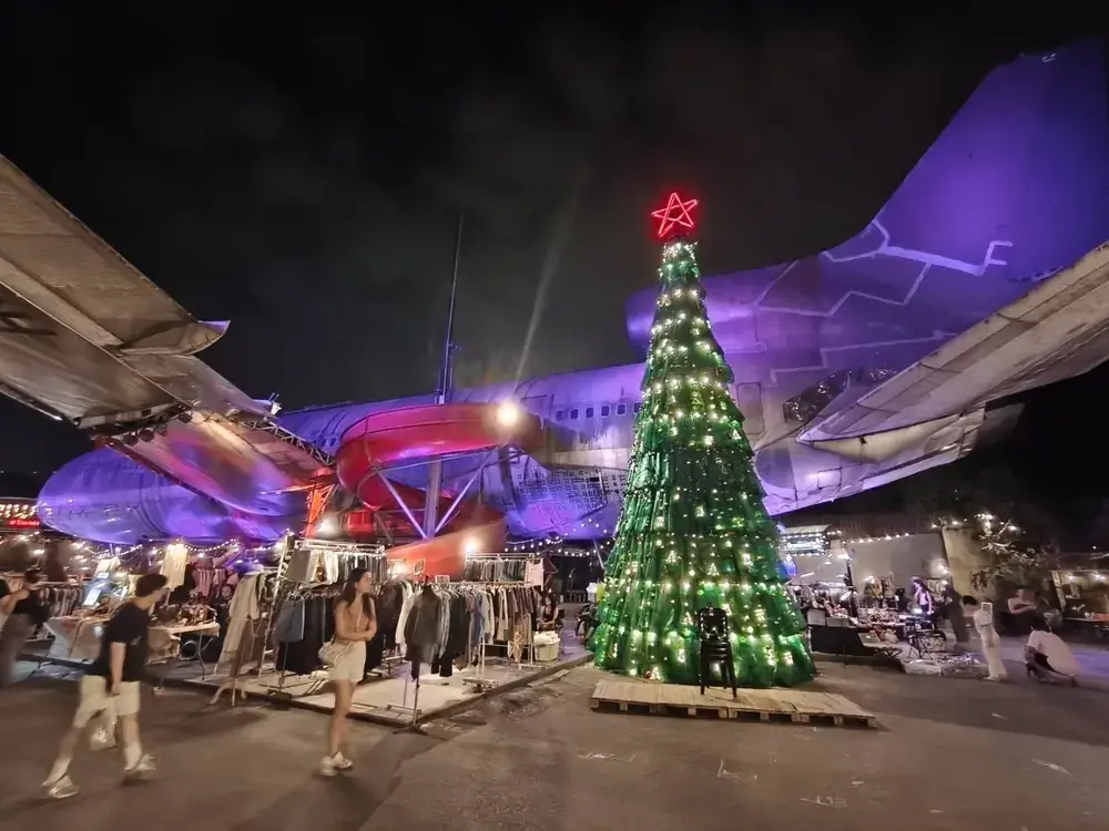 チャンチューイマーケットのオブジェ