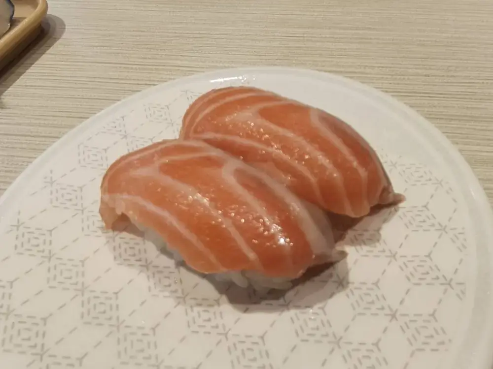 サーモン握り