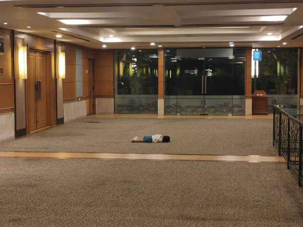 謎の広々スペース