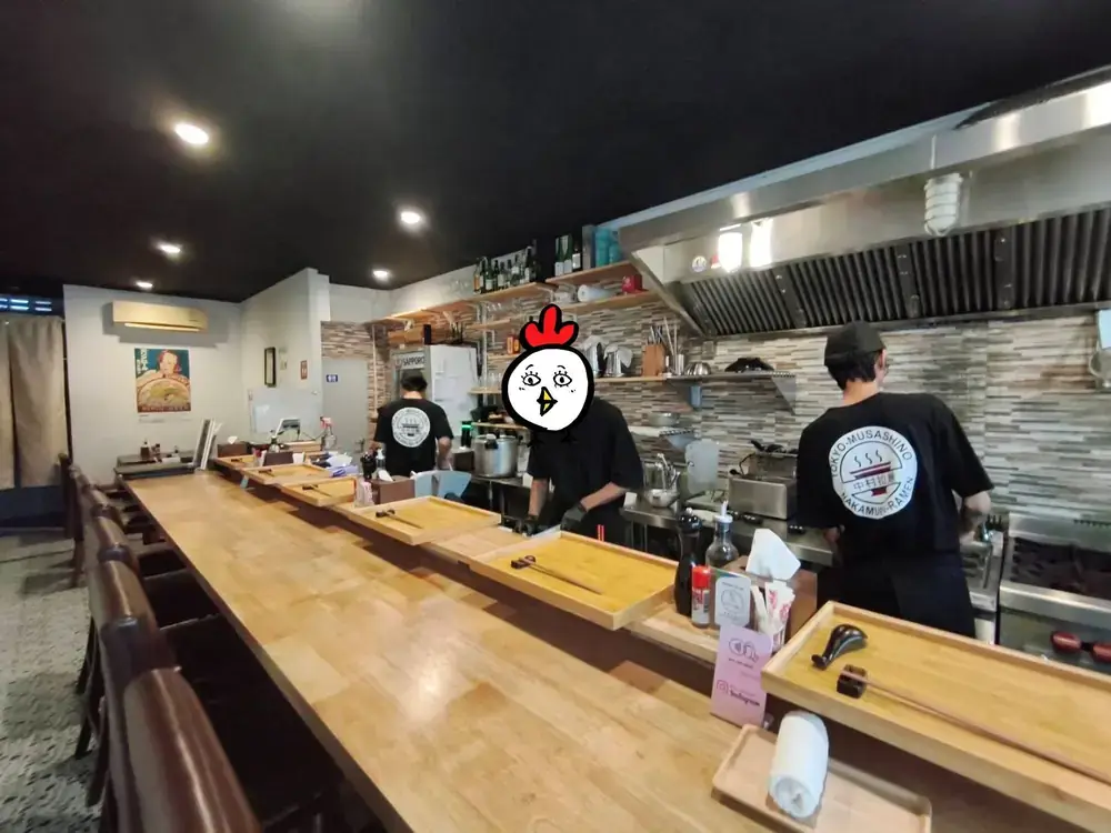 東京武蔵野 中村拉麺の店内