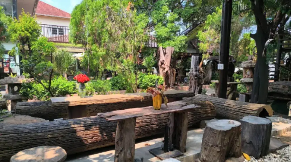 バンコクのガーデンカフェ