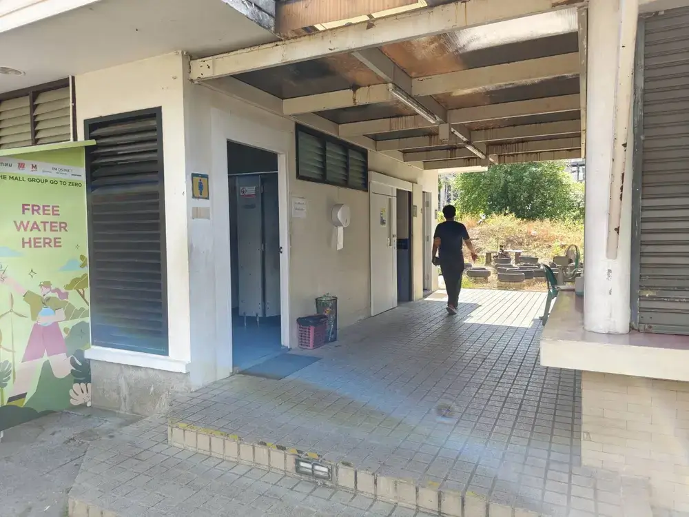 ベンチャシリ公園のトイレ