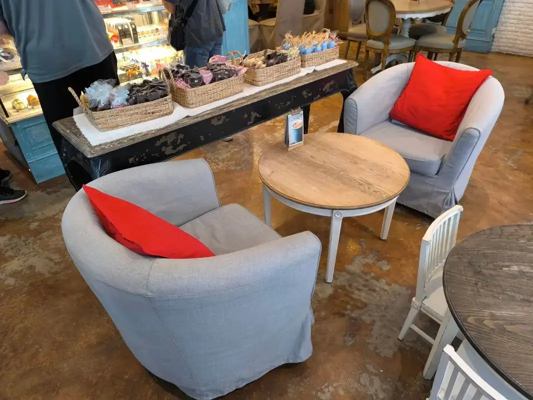 店内の家具も可愛らしい
