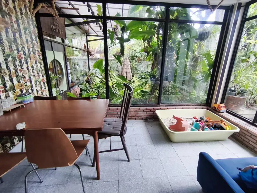 エカマイの隠れ家スペシャリティカフェ「Coffeas」のキッズスペース