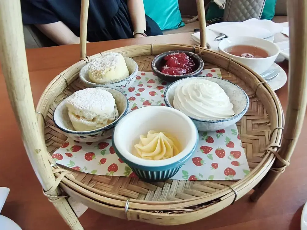 【バンコク】ウェスティンのアフタヌーンティーのセイボリー