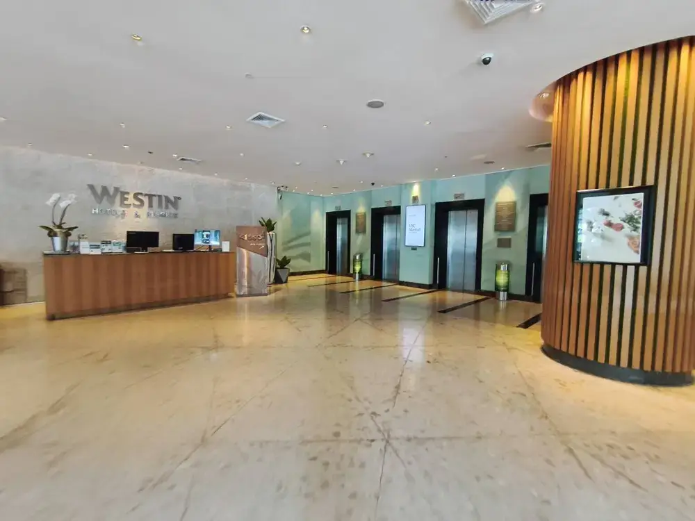 【バンコク】ウェスティンのエレベーター