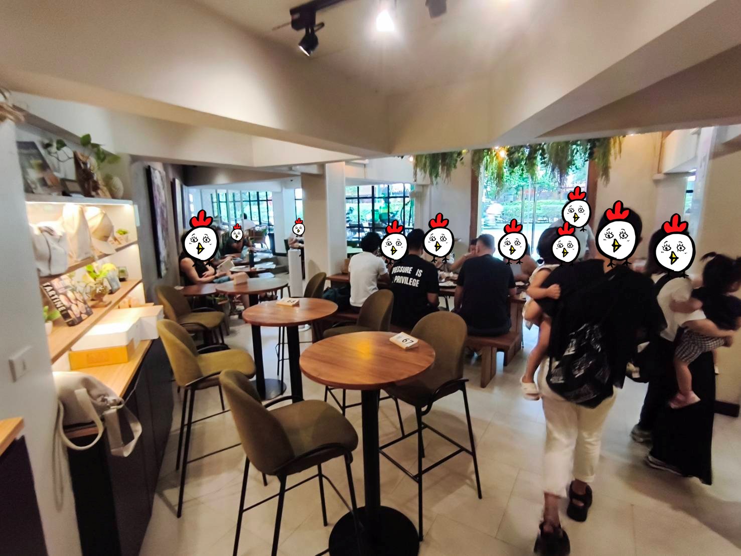 BARTELSの混雑の様子