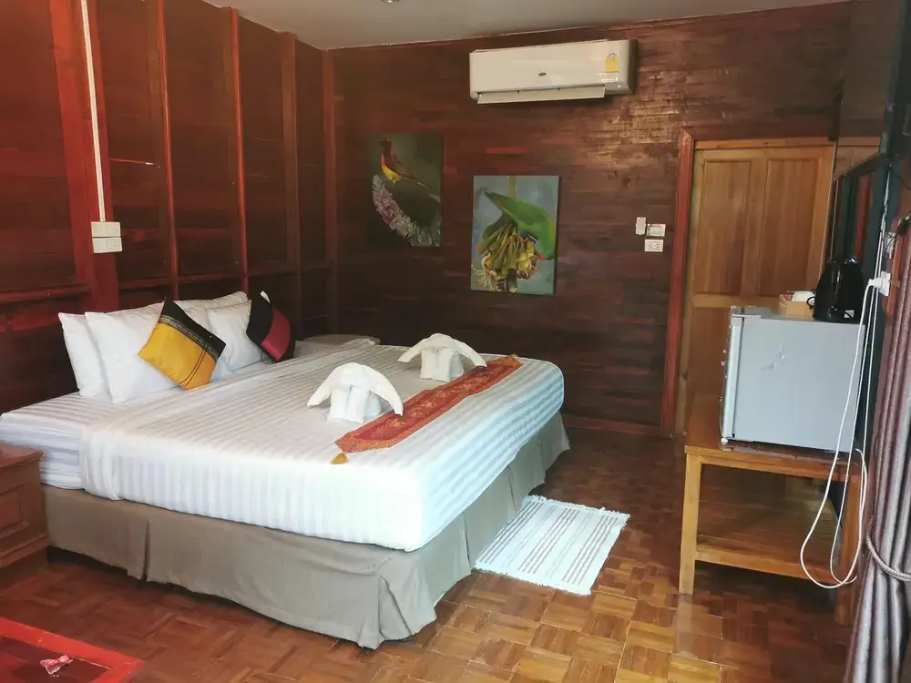 バーンカチャオのホテル88 ホームスティの客室