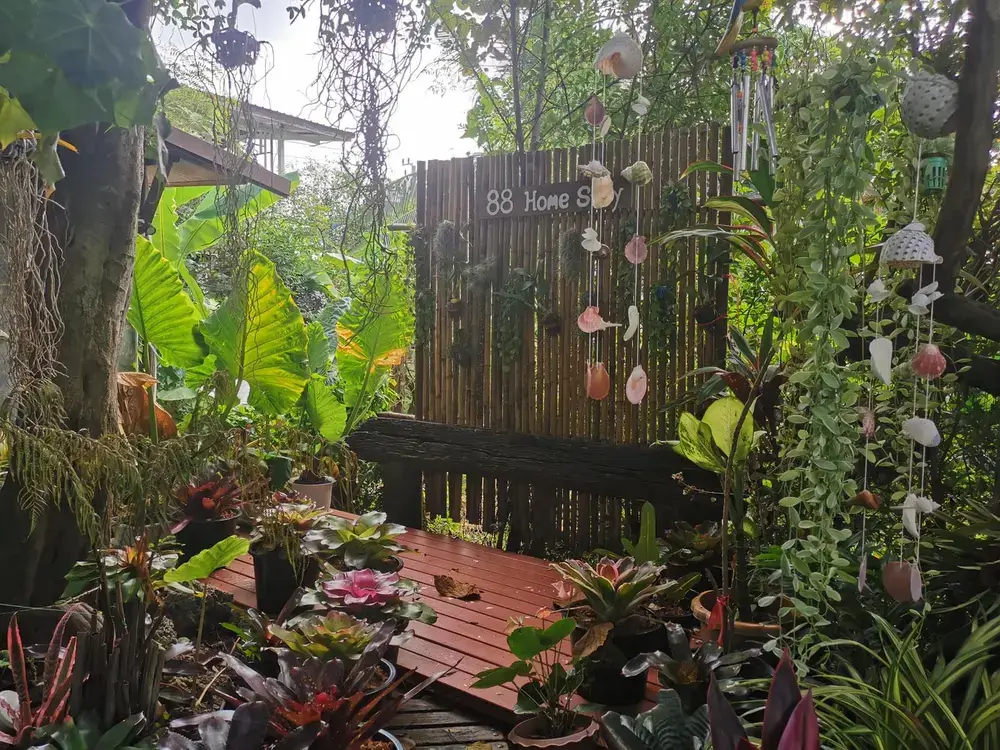 バーンカチャオのホテル88 ホームスティ入口