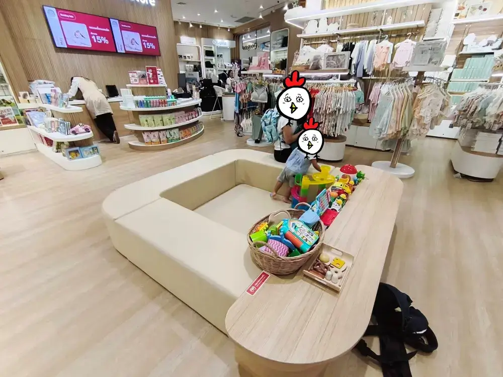 OneBangkokのthe little storeのおもちゃスペース