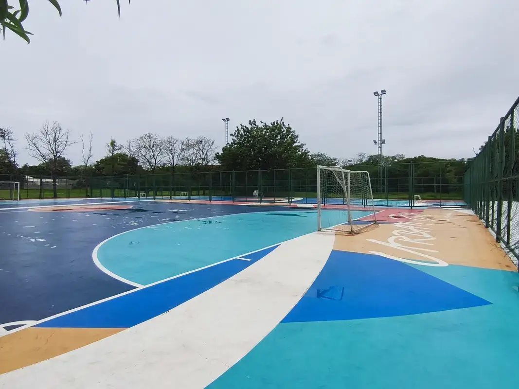 ワチラベンチャタート公園のフットサルコート